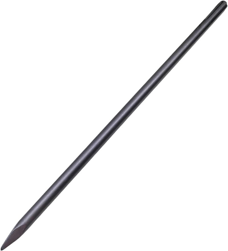 Phyxlyn 24-Inch SDS Max Point Chisel, Ideal for Concrete Demolition, Tile Removal Tool for SDS-Max Hammer Drill Attachment, 40Cr Alloy Steel - Image 1